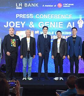 LH Bank รุกตลาดลูกค้ารายย่อย เจาะกลุ่มคนรุ่นใหม่ ดึง “โจอี้ ภูวศิษฐ์” พรีเซนเตอร์ พร้อมเปิดตัว “GENIE AI” ผู้ช่วยส่วนตัวบนแอป LHB You รายแรกในไทย
