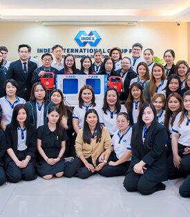 IND จัดอบรมพนักงานช่วยฟื้นคืนชีพ และใช้เครื่อง AED