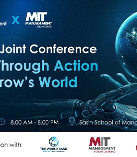 Sasin ผนึก MIT Sloan จัดประชุมนานาชาติ “Sasin X MIT 2026: Leading Through Action for Tomorrow’s World” ปั้นผู้นำยุคใหม่ด้วย Action Learning และ AI เตรียมพร้อมสู่โลกอนาคต
