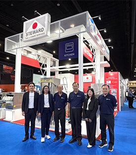 ไทยสจ็วต เซอร์วิสเซ็ส ร่วมโชว์นวัตกรรมเครื่องล้างภาชนะ งาน THAIFEX – HOREC ASIA 2026