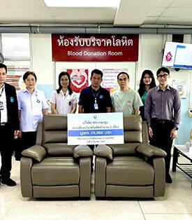 WINMED มอบเตียงบริจาคโลหิตแก่ รพ.อุตรดิตถ์ เสริมศักยภาพระบบบริการโลหิต