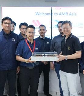 AMR ให้การต้อนรับ สถาบันวิจัยและเทคโนโลยีระบบราง เข้าเยี่ยมชมการดำเนินงาน พร้อมโชว์ศักยภาพผู้นำด้านวิศวกรรมระบบรางของประเทศ