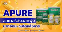 ด่วน!!! (มิติหุ้น-หุ้นเจาะ) APURE ออเดอร์ส่งออกพุ่ง บาทอ่อน-งบโตอลังการ