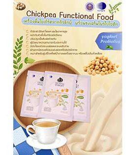 วว. พัฒนา “เครื่องดื่มโยเกิร์ตจากถั่วชิกพีพร้อมชงเสริมโพรไบโอติก” ตอบโจทย์สายสุขภาพ