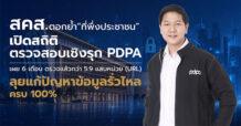 สคส. ตอกย้ำ “ที่พึ่งประชาชน” เปิดสถิติตรวจสอบเชิงรุก PDPA เผย 6 เดือน ตรวจแล้วกว่า 5.9 แสนหน่วย (URL) ลุยแก้ปัญหาข้อมูลรั่วไหลครบ 100%