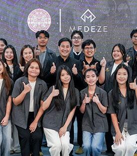 MEDEZE เปิดบ้านต้อนรับนักศึกษาธรรมศาสตร์ ศึกษาดูงานนวัตกรรมเซลล์ต้นกำเนิด เสริมแรงบันดาลใจสู่อนาคตอุตสาหกรรมสุขภาพ