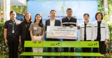 TTALAB สร้างคุณค่าจากฝาขวดน้ำในองค์กรสู่เก้าอี้ม้านั่ง Upcycling จำนวน 22 ตัว มอบแก่ศูนย์บริการสาธารณสุข กทม.