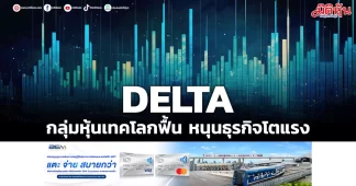 DELTA กลุ่มหุ้นเทคโลกฟื้น หนุนธุรกิจโตแรง