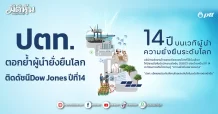 ปตท. ตอกย้ำผู้นำยั่งยืนโลก ติดดัชนีDow Jones ปีที่14