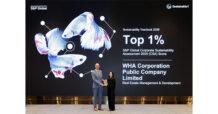WHA Group คว้าอันดับ 1 ด้านความยั่งยืนระดับโลก 2 ปีซ้อน จาก S&P Global