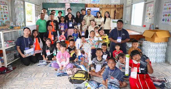 วิริยะประกันภัย ร่วมค่ายอาสา “แบกโดนัทขึ้นดอย” สานฝันน้องห้องเรียนเคลื่อนที่บ้านดอยแยก จ.เชียงใหม่