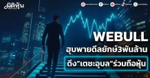 WEBULL ฮุบพายดีลยักษ์3พันล้าน ดึง”เตชะอุบล“ร่วมถือหุ้น