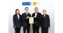 LHFG has been included in ESG100 for 11 years
