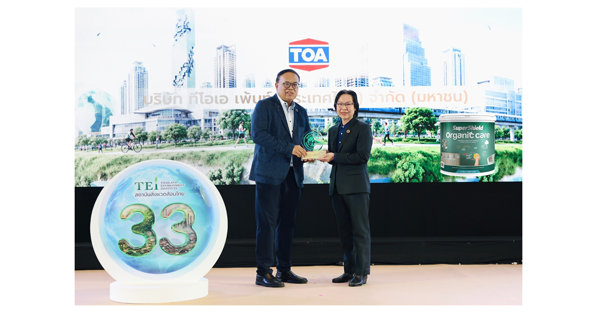 TOA ยืนหนึ่ง Green Ecosystem ไทย คว้าฉลาก EPD สูงสุด 33 รายการ พร้อมรับ ...