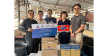 เชฟรอน (Chevron) และบริษัทผู้ร่วมทุน มอบอุปกรณ์เพาะพันธุ์สัตว์น้ำ แก่สมาคมประมงพื้นบ้านจังหวัดชลบุรี