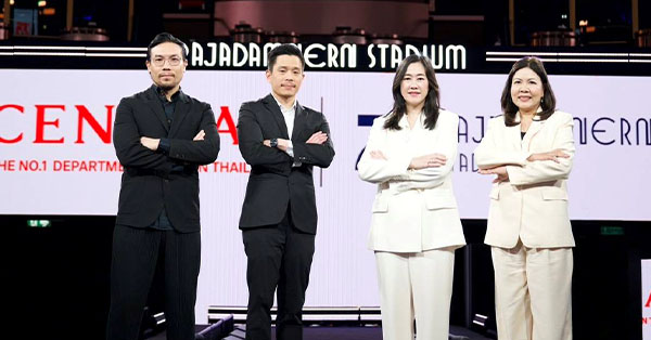 GSV เดินหน้าต่อยอดศักยภาพราชดำเนิน จับมือ ห้างเซ็นทรัล  เผยความร่วมมือเชิงกลยุทธ์ครั้งสำคัญ ประเดิมโปรเจกต์ความร่วมมือแห่งปี  เปิดตัว Central x Rajadamnern Stadium Bag