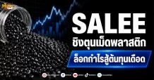(มิติหุ้น-หุ้นเจาะ) SALEE ชิงตุนเม็ดพลาสติก ล็อกกำไรสู้ต้นทุนเดือด
