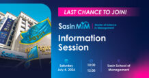 ศศินทร์จัดงาน MiM Information Session 4 กรกฎาคม 69 โอกาสสุดท้ายก่อนปิดรับสมัครปีการศึกษา 2569