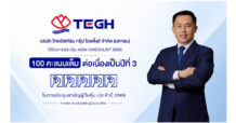 TEGH ยืนหยัดความโปร่งใส คว้า AGM Checklist 100 คะแนนเต็ม 3 ปีซ้อน