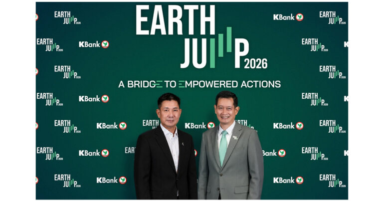 KBank – SCGP reinforce three-year sustainability partnership at EARTH JUMP 2026 through collaboration on 100% recycled paper innovation to reduce single-use materials while creating benefits for society