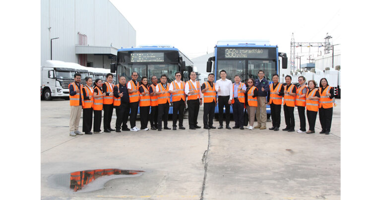 NEX–AAB เปิดบ้านต้อนรับคณะ ขสมก. ตอกย้ำความพร้อมผลิตและประกอบรถโดยสารไฟฟ้า 1,520 คันในประเทศไทย ชูศักยภาพโรงงานคนไทย–บริการหลังการขายครบวงจร