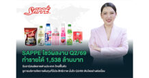 SAPPE โชว์ผลงาน Q2/69 ทำรายได้รวม 1,538 ล้านบาท รับอานิสงส์ตลาดต่างประเทศ-ไทยฟื้นตัว