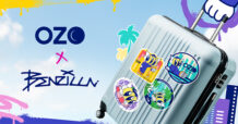 ONYX : Stick with the Good Vibes OZO and Benzilla Turn Travel Memories into Collectable Luggage Art