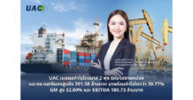 UAC เผยผลกำไรไตรมาส 2 พุ่ง 30.77% ตอกย้ำโครงสร้างธุรกิจสุดแกร่ง กลุ่มปิโตรเลียมเติบโตเด่น หนุนรายได้เติบโตตามเป้า