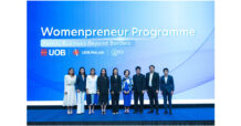 ผู้บริหาร และพันธมิตรธนาคารยูโอบี ประเทศไทย, ผู้บริหารจาก CEED Thailand, Jubilee Diamond และ Bar B Q Plaza ร่วมงานเปิดตัว Womenpreneur Programme รุ่นที่ 3
