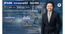 JPARK กวาดรายได้ Q2/69 160 ลบ. โตกระฉูด 24%