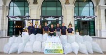 TTA ส่งมอบขวดพลาสติกใส (PET) 4,000 ขวด แก่มูลนิธิชัยพัฒน