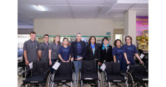 ICC สานต่อภารกิจวีลแชร์ ลงพื้นที่ส่งมอบแก่กลุ่มเปราะบาง 4 อำเภอหลัก จังหวัดอุดรธานี