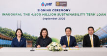 PTT จับมือ BAY เดินหน้าการเติบโตอย่างยั่งยืน ผ่านสินเชื่อส่งเสริมความยั่งยืนครั้งแรกของ ปตท.