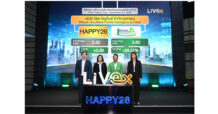 มีสุข โซลูชั่นส์ “HAPPY26” เปิดเทรดวันแรก LiVEx ราคา 3.60 บาท เพิ่มขึ้น 28.57% ดันมาร์เก็ตแคปแตะ 435.96 ลบ. สะท้อนความเชื่อมั่นนักลงทุน “เฉลิม ทองสุข” ตั้งเป้าเติบโตต่อเนื่องทุกมิติ พร้อมปักธงเข้าตลาด mai ภายในปี 2571