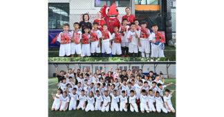 กรุงไทย-แอกซ่า ประกันชีวิต จัดกิจกรรม LFC KOP Run Football Clinic พาเยาวชนฝึกทักษะฟุตบอลกับตำนานนักเตะ ซามี ฮูเปีย และ นาตาชา ดาวี