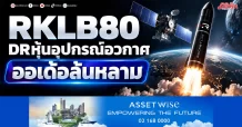 RKLB80 DRหุ้นอุปกรณ์อวกาศ ออเด้อล้นหลาม