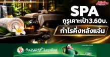 SPA กูรูเคาะเป้า3.60บ. กำไรคึ่งหลังแจ่ม