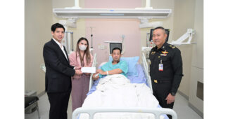 GULF สานต่อภารกิจกองทุน 100 ล้านบาท ยืนหยัดเคียงข้างผู้เสียสละเพื่อชาติ เยี่ยมให้กำลังใจพร้อมมอบเงิน 2 ล้านบาท ช่วยเหลือทหารบาดเจ็บจากการปกป้องอธิปไตย