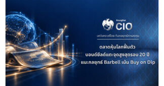 Krungthai CIO ชี้หุ้นโลกได้แรงหนุนงบไตรมาส 3 แม้บอนด์ยีลด์ยังสูง แนะกลยุทธ์ Barbell ทยอยสะสมเมื่อย่อตัว