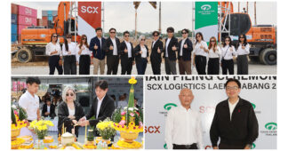 STI ร่วมพิธีลงเสาเอกโครงการ “SCX Logistics Laem Chabang 2” ตอกย้ำศักยภาพผู้นำที่ปรึกษาคุมงานก่อสร้างคลังสินค้า