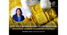 GCAP GOLD ลุ้นทองคำฟื้นทดสอบ $4,250 ก่อนประชุมเฟด จับตาดอลลาร์–บอนด์ยีลด์